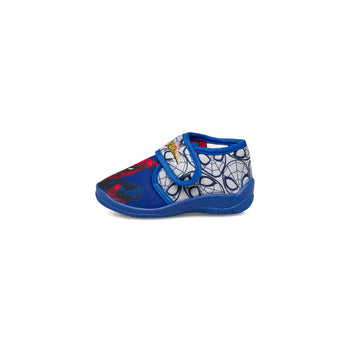 Pantofole blu da bambino con stampa Spiderman, Ciabatte Bambino, SKU p431000121, Immagine 0